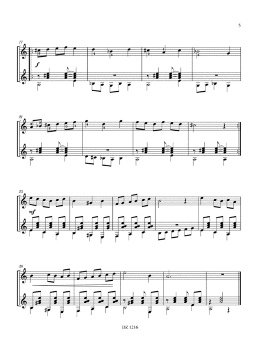 Ma guitare, vol. 2 Ma guitare, vol. 2 Classical Guitar scores gallery preview page 5