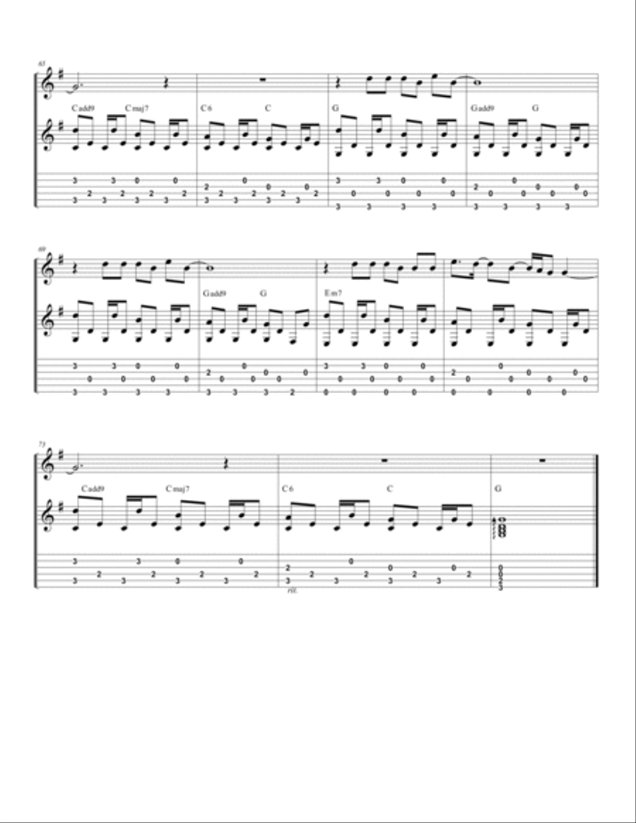 Cherry Guitar scores gallery preview page 6