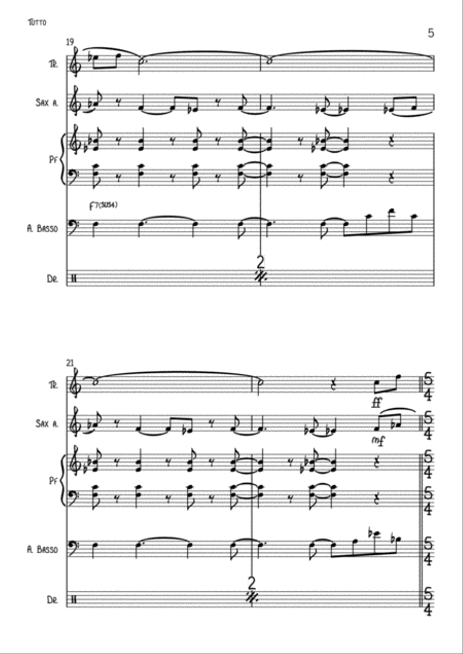 Maiden Voyage Maiden Voyage Jazz Ensemble scores gallery preview page 5