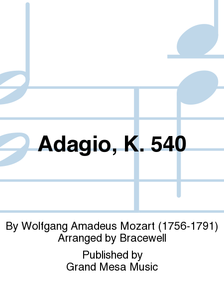 Adagio, K. 540