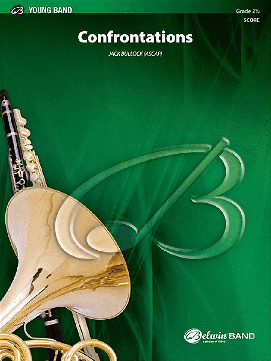 Confrontations Concert Band scores gallery preview page 1