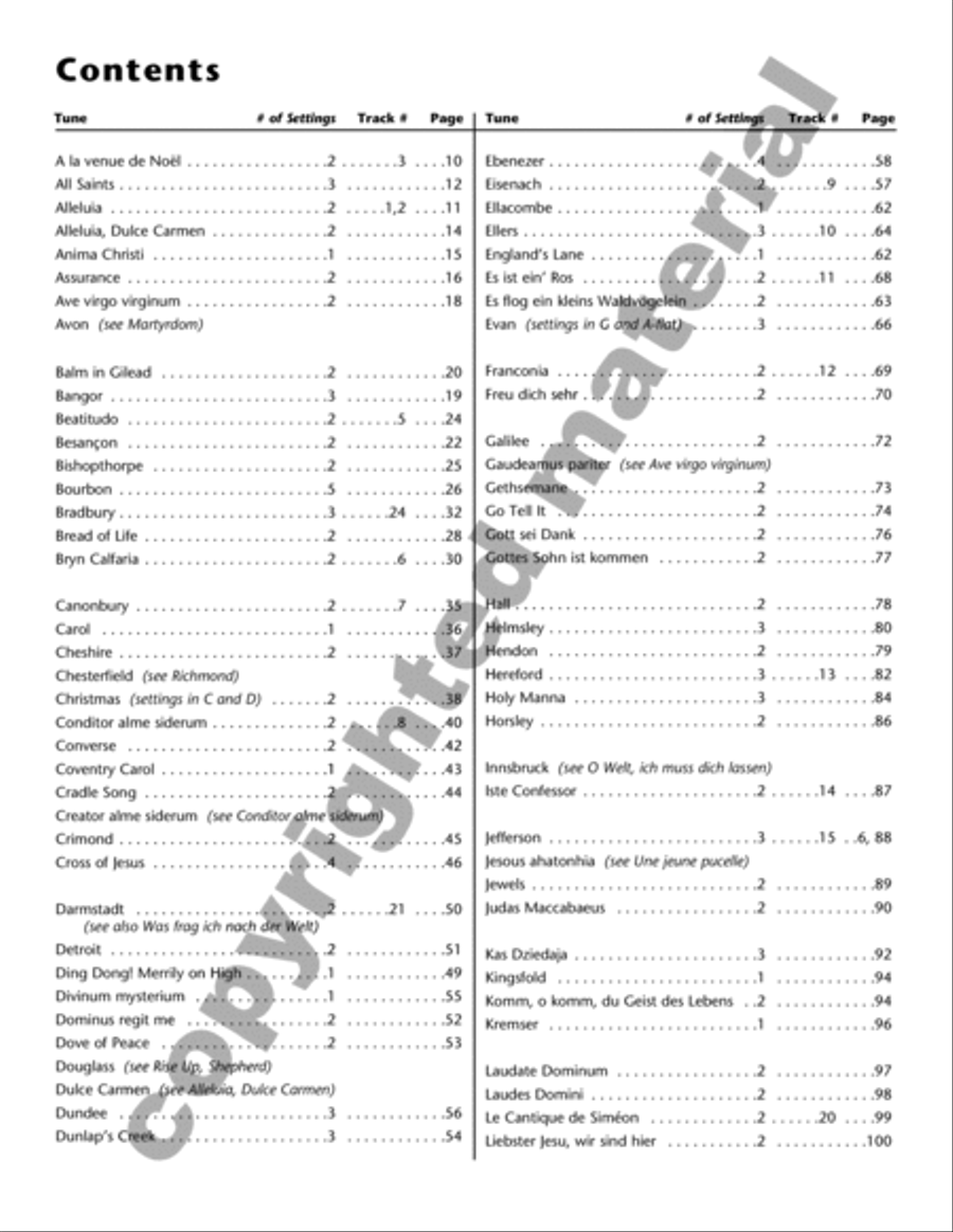 The Art of Hymn Playing, Volume II Organ scores gallery preview page 2
