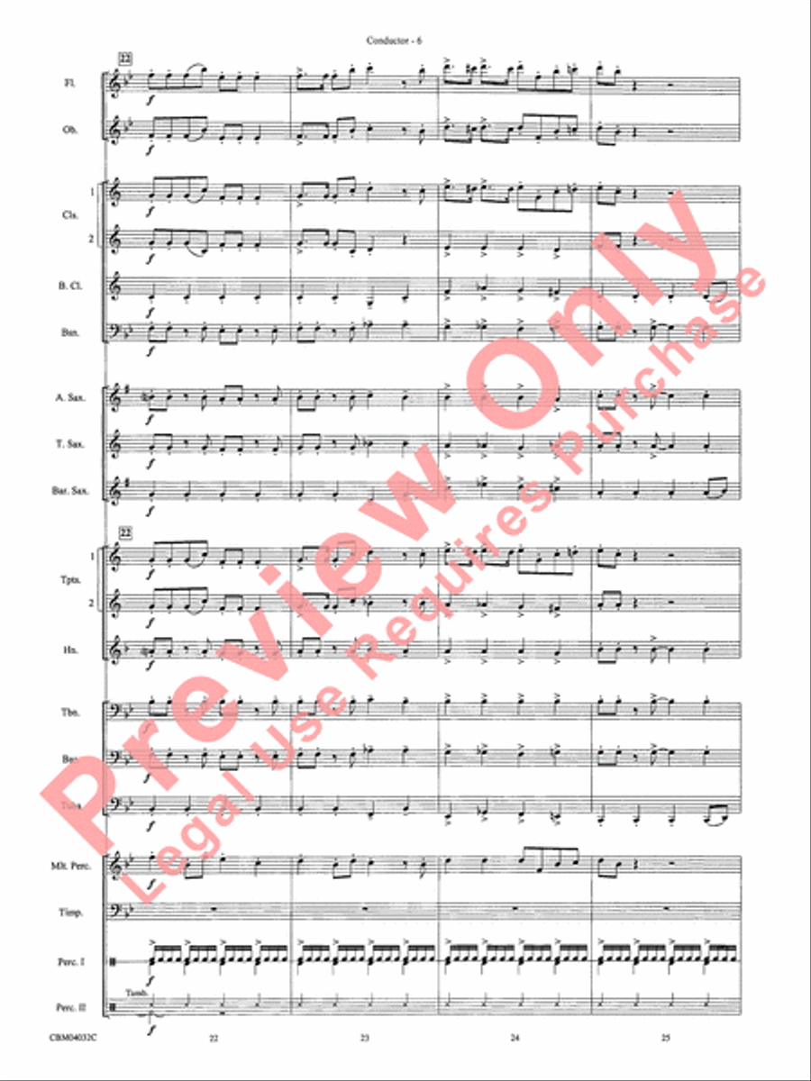 The Polar Express, Selections from Concert Band scores gallery preview page 8