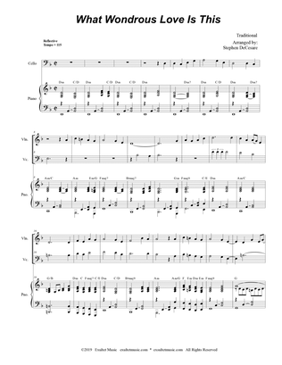 What Wondrous Love Is This (Duet for Violin and Cello)
