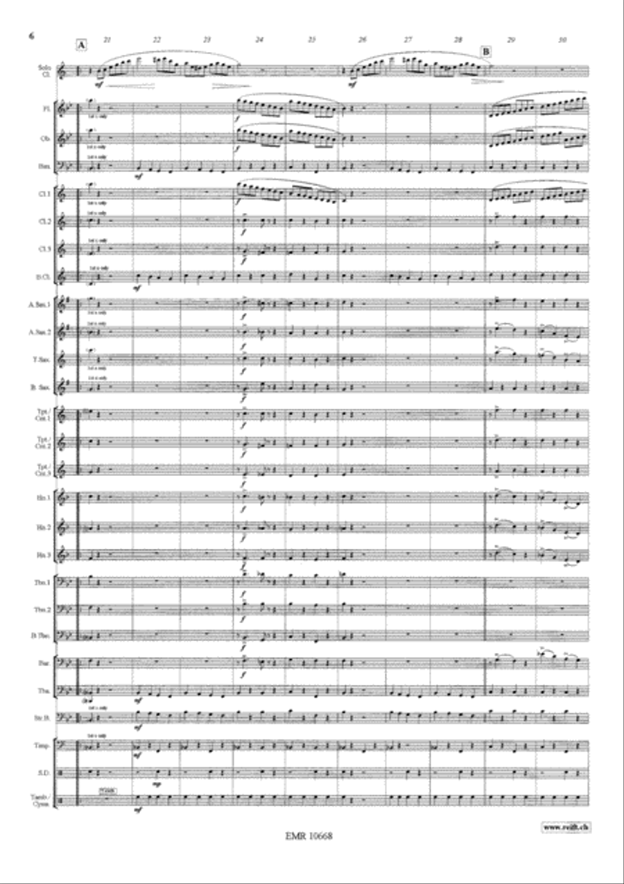 Concertino Concert Band scores gallery preview page 7