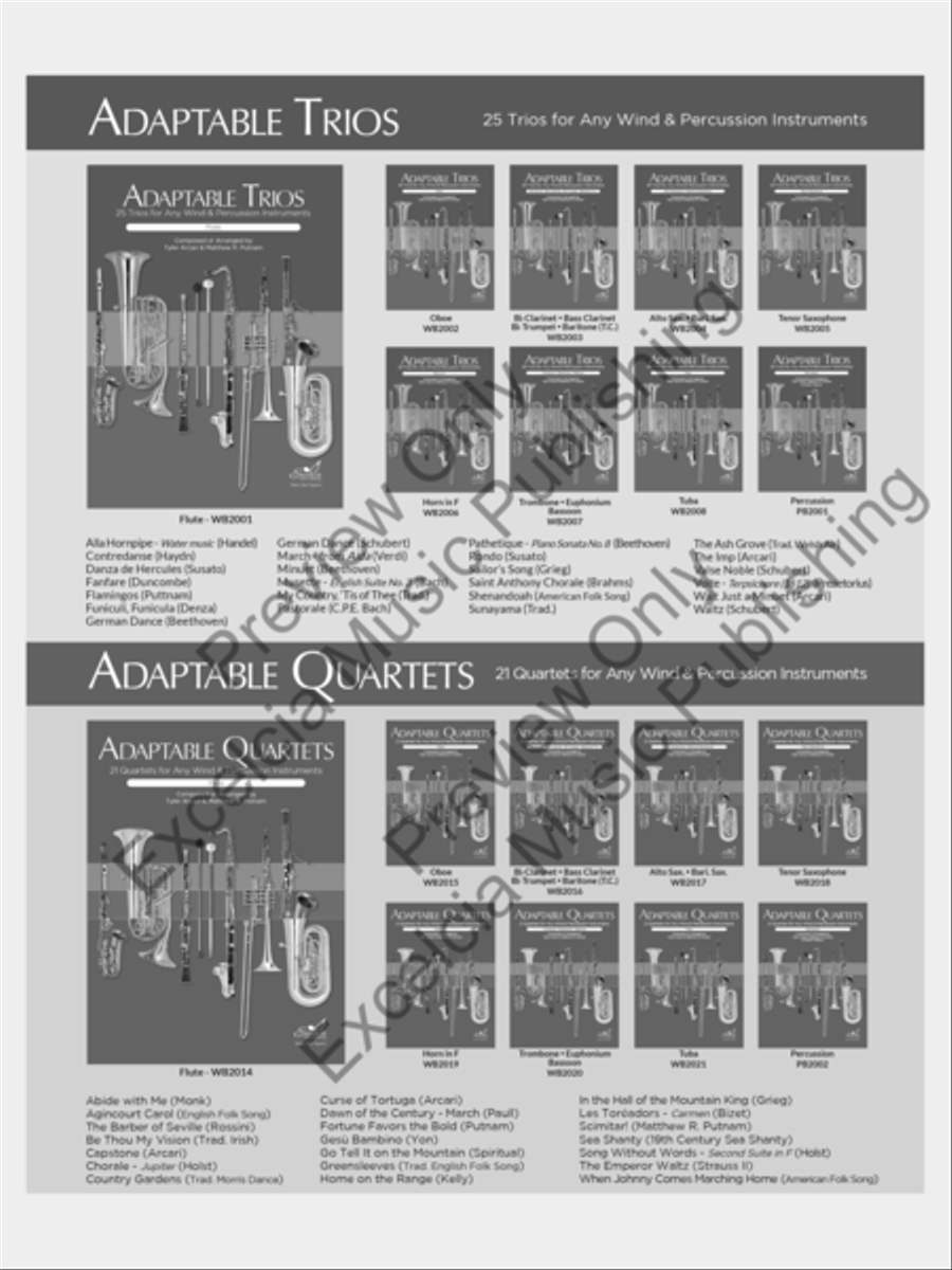 Christmas Exhilaration Small Ensemble scores gallery preview page 21
