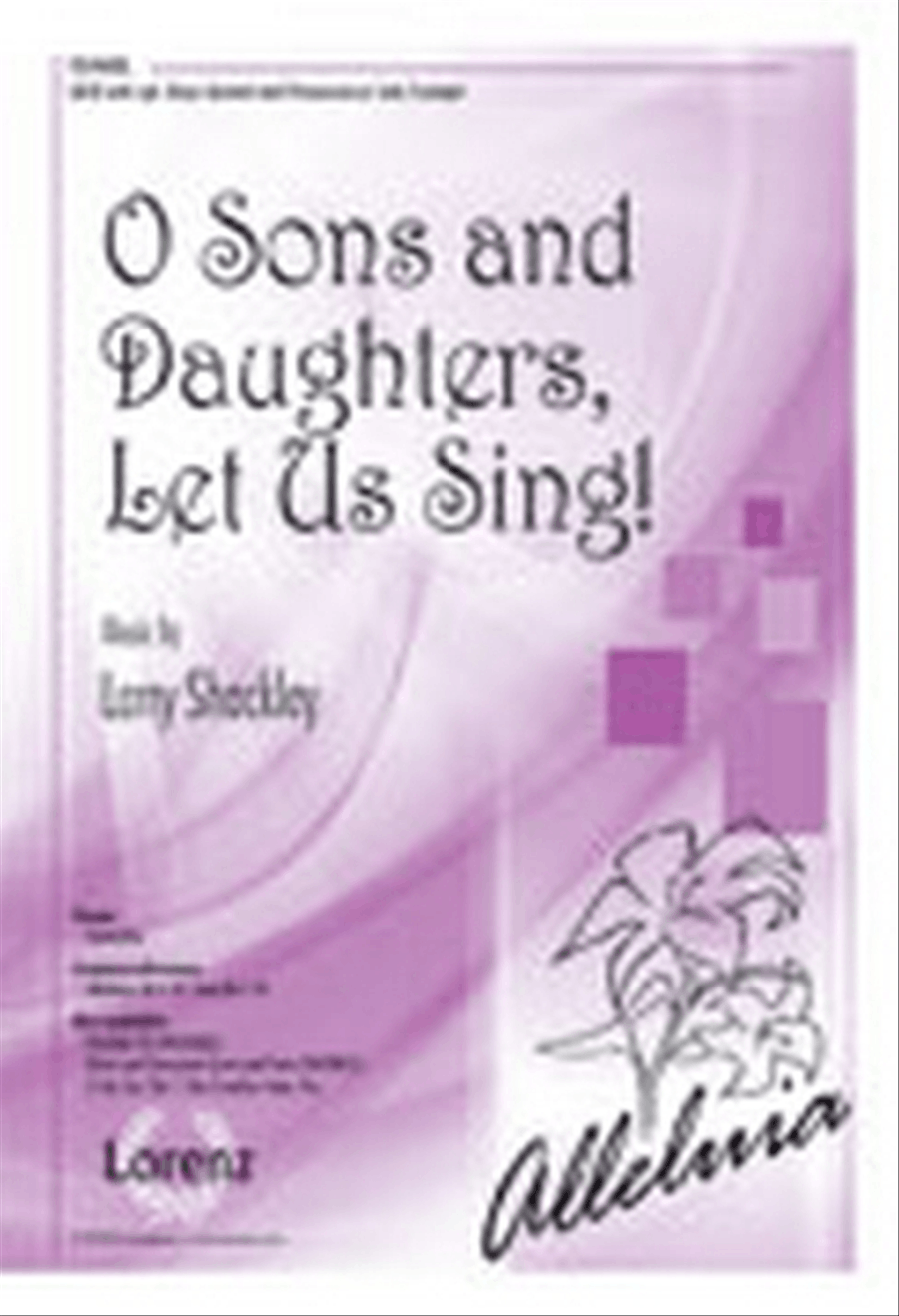 O Sons and Daughters, Let Us Sing! 4-Part scores gallery preview page 1