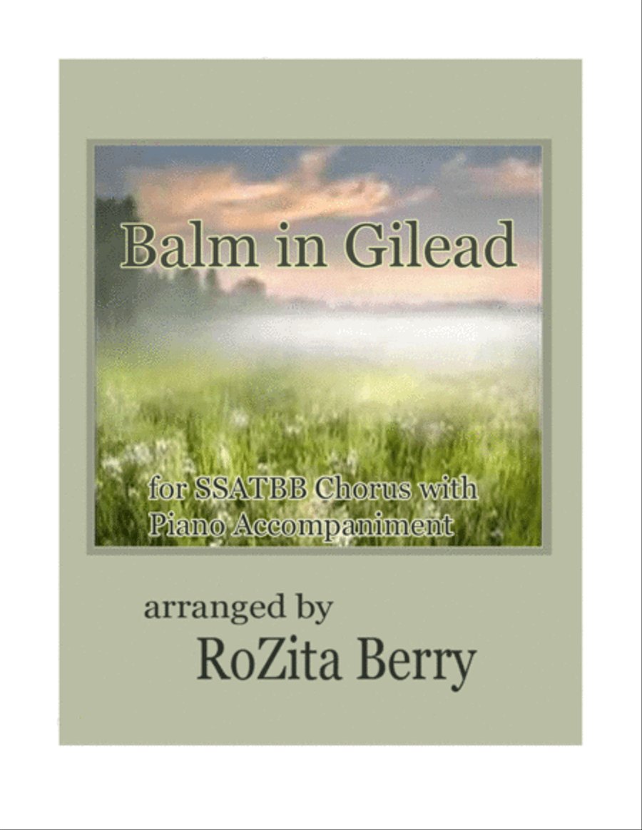 Balm in Gilead Choir scores gallery preview page 1
