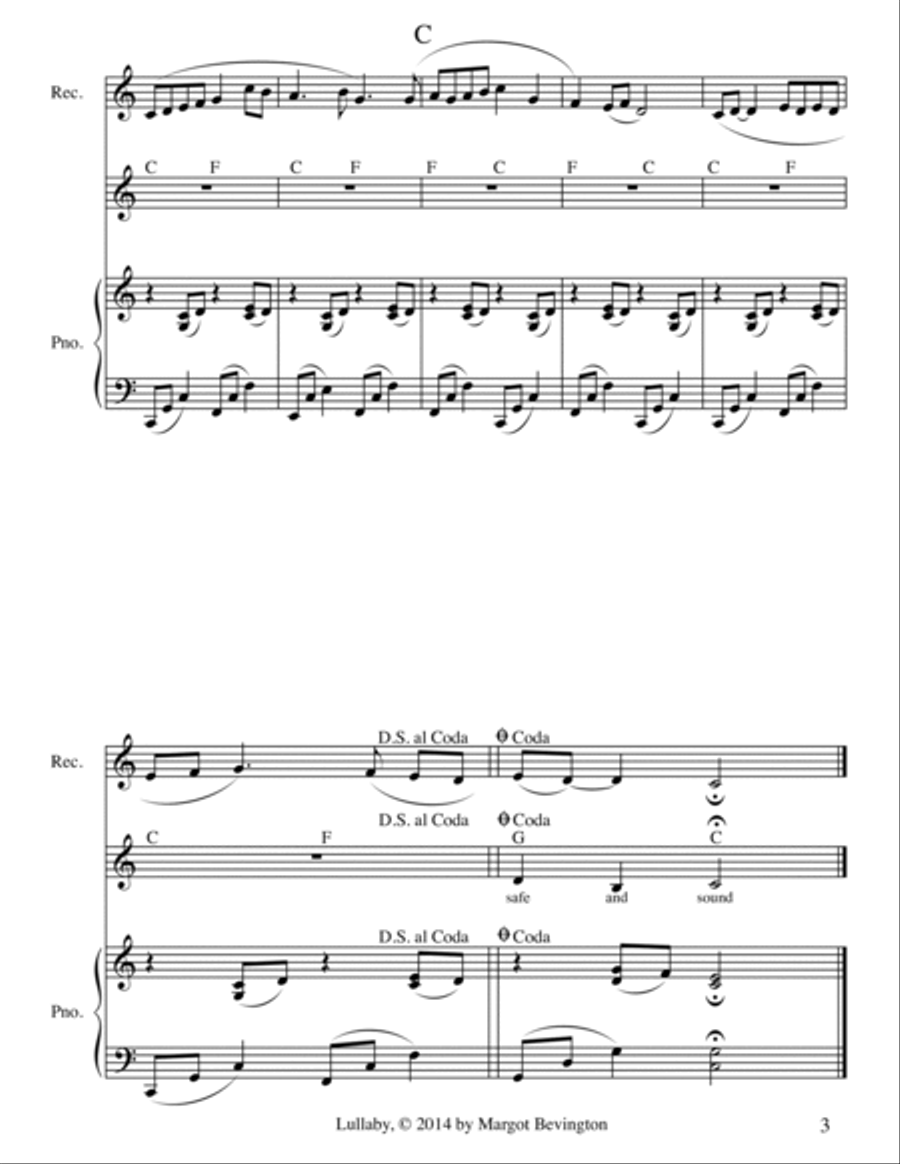 Lullaby Large Ensemble scores gallery preview page 4