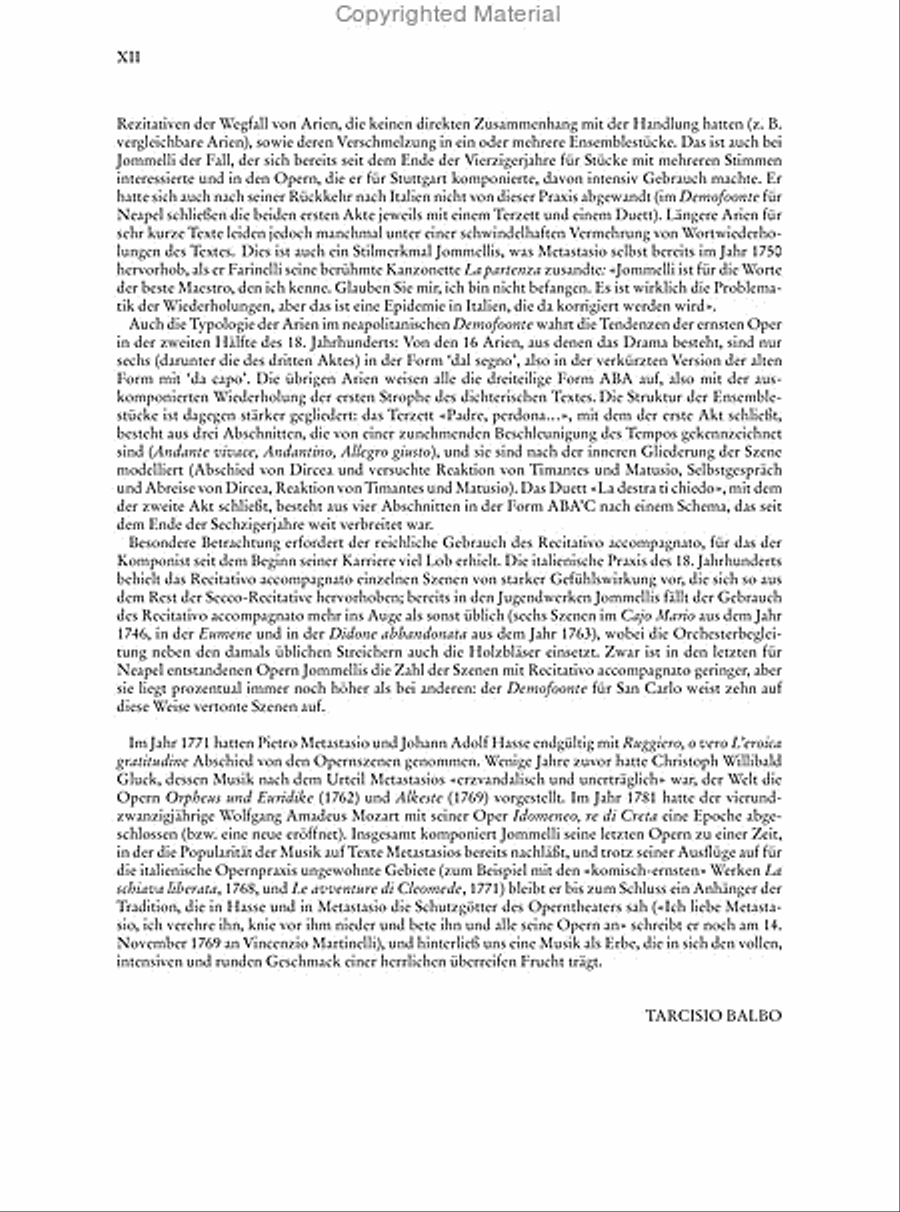 Demofoonte. Arias for Tenor Voice Solo scores gallery preview page 12
