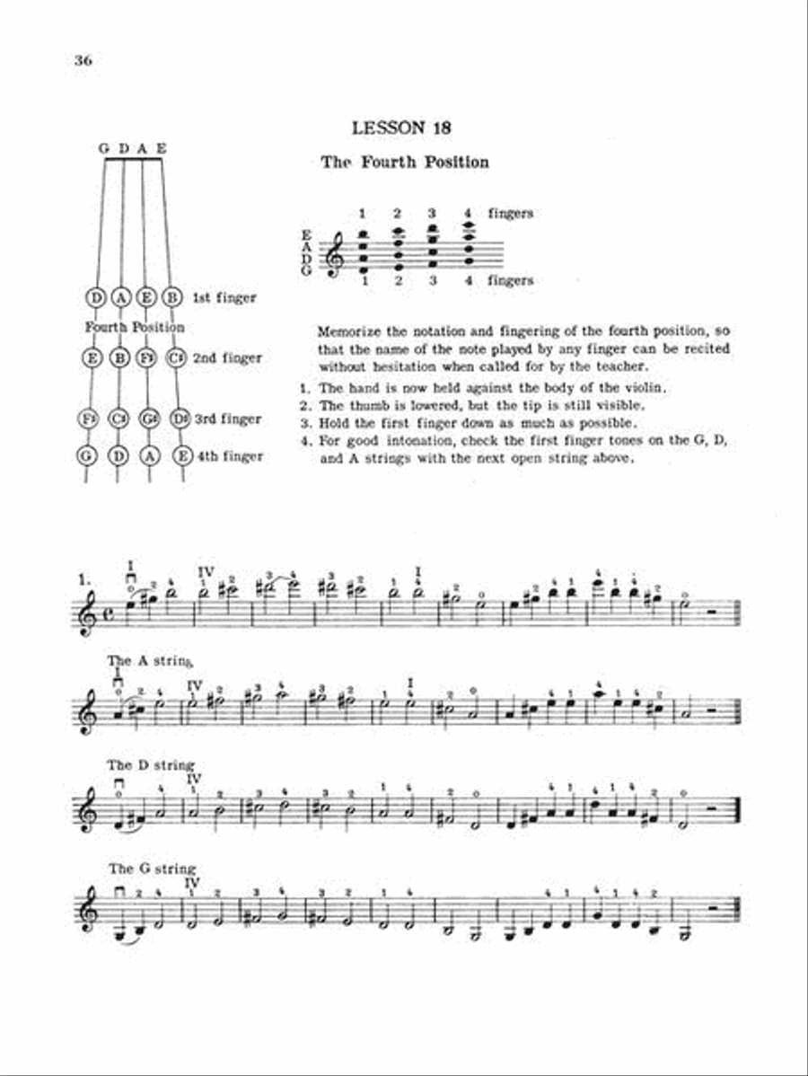 Learn with Tunes Bk 3 (The Positions) Violin Solo scores gallery preview page 5
