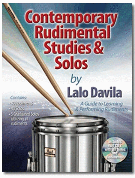 Contemporary Rudimental Studies & Solos by Lalo Davila Percussion - Sheet Music