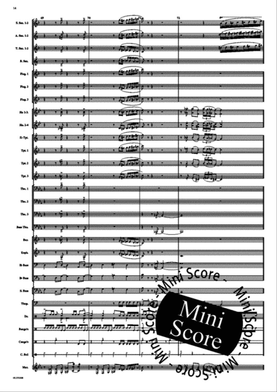 Cugat's Cocktail Big Band scores gallery preview page 20