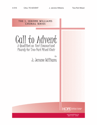 Book cover for Call to Advent