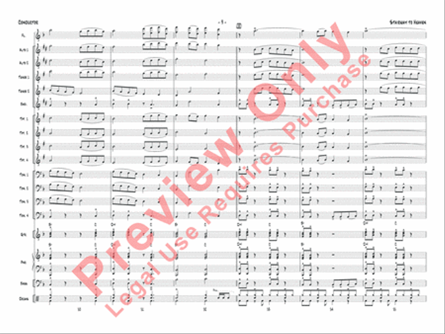 Stairway to Heaven Jazz Ensemble scores gallery preview page 12