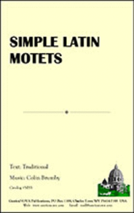 Simple Latin Motets