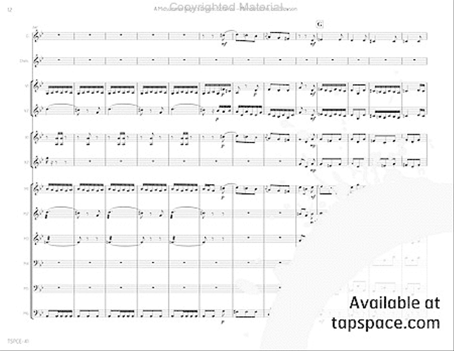 Midsummer Night's Dream, A: Scherzo Percussion Ensemble scores gallery preview page 17