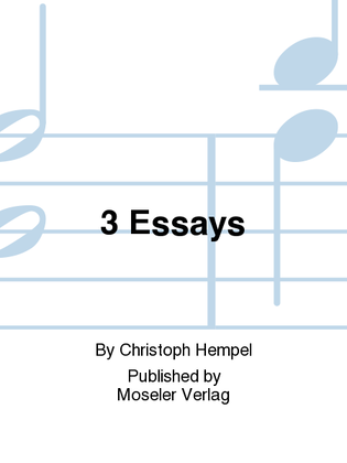 3 Essays
