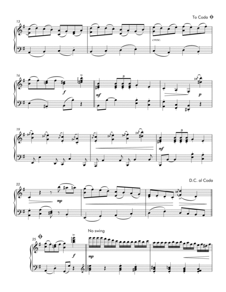Nutcracker March (Intermediate Piano Solo) image number null