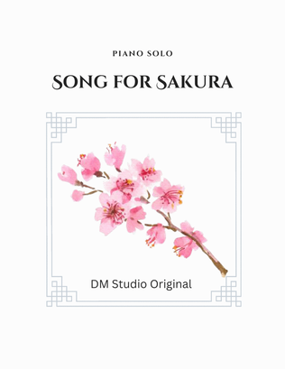 Book cover for Song for Sakura