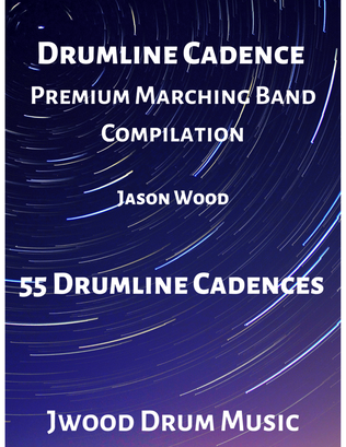 Book cover for Drumline Cadence Premium Marching Band Compilation
