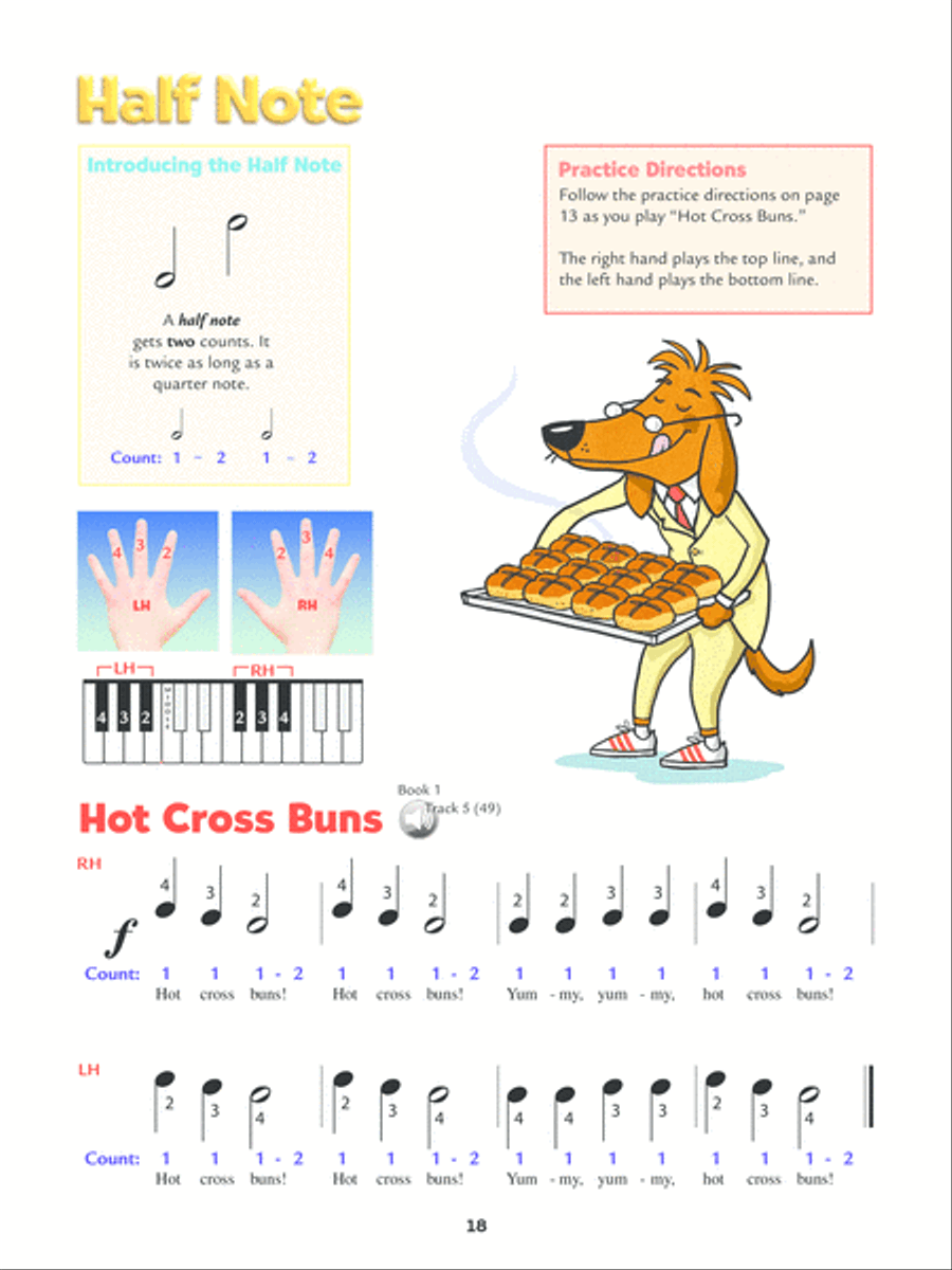 Alfred's Kid's Piano Course Complete Piano Method scores gallery preview page 6