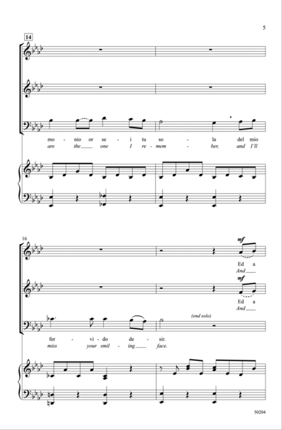 Vaga Luna Choir scores gallery preview page 5