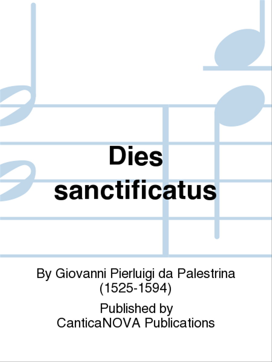 Dies sanctificatus 4-Part scores gallery preview page 1