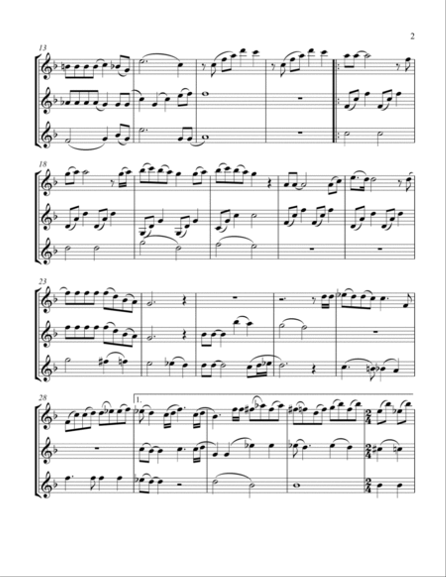 Bohemian Rhapsody Bohemian Rhapsody String Trio scores gallery preview page 3