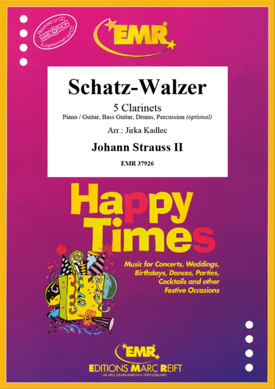 Schatz-Walzer Clarinet scores gallery preview page 1