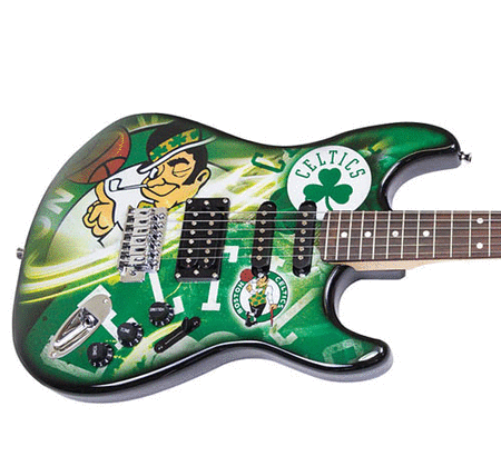 Boston Celtics Northender Guitar