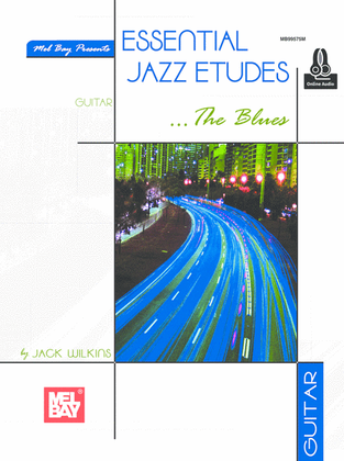 Book cover for Essential Jazz Etudes..The Blues - Guitar