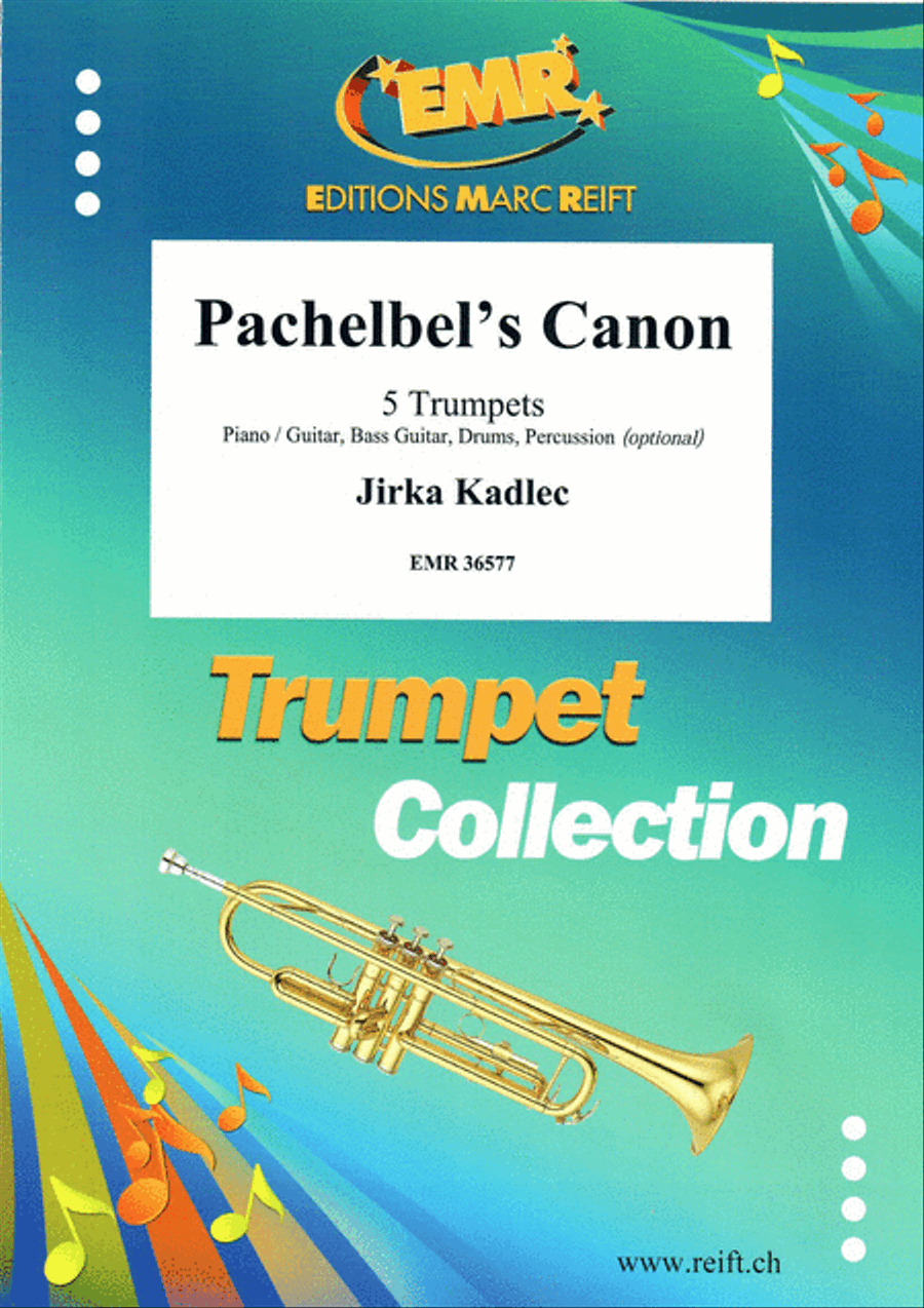 Pachelbel's Canon Trumpet scores gallery preview page 1