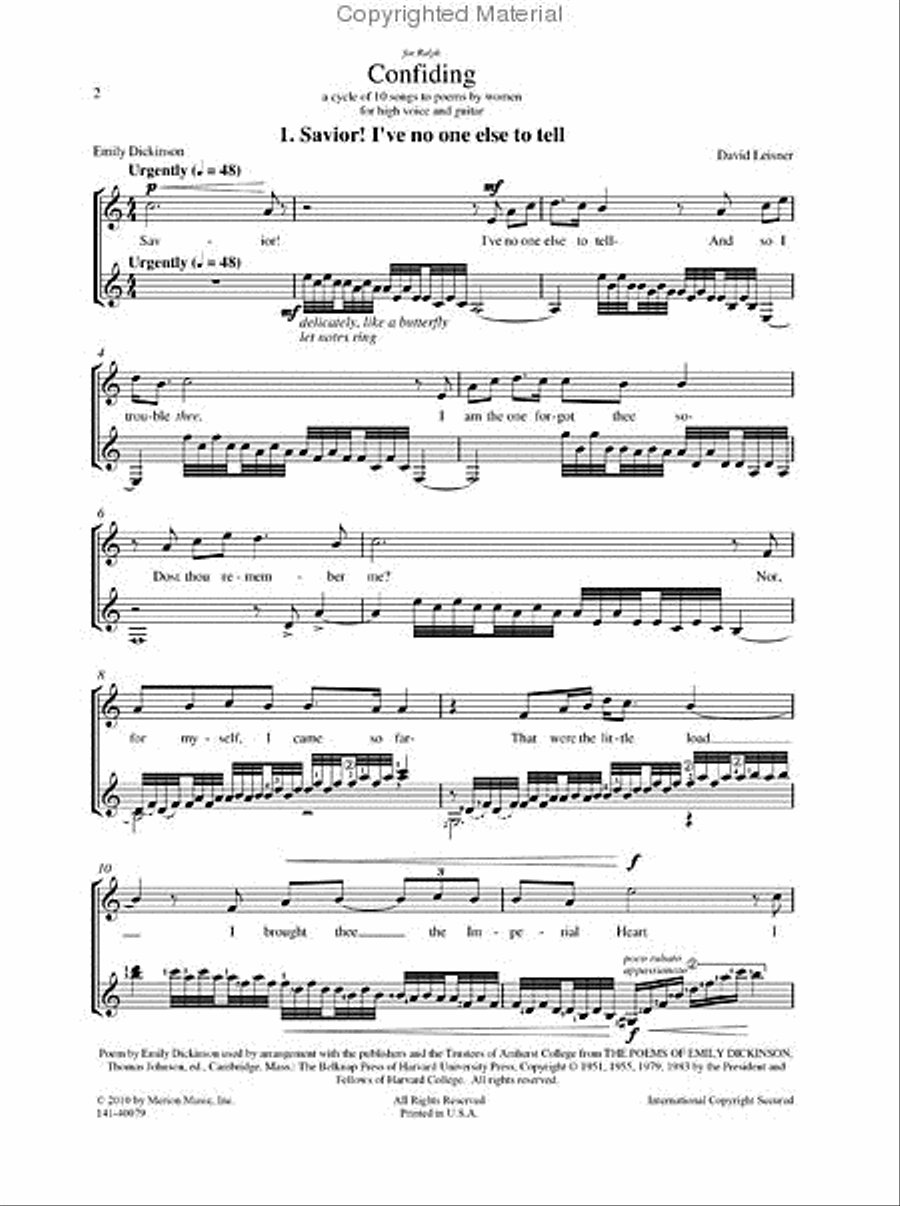 Confiding Chamber Music scores gallery preview page 2