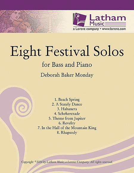 Eight Festival Solos for Bass and Piano image number null