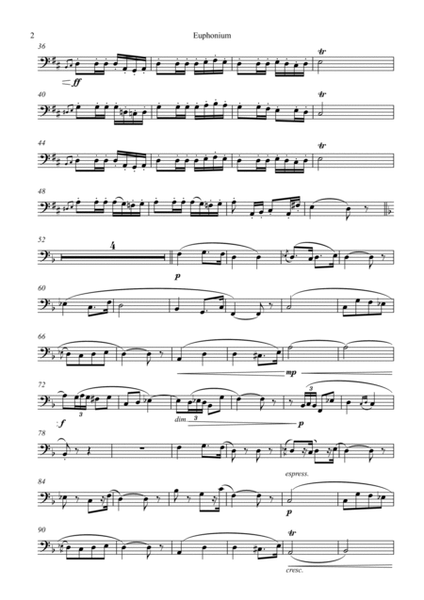 Prelude (from Carmen) - for Euphonium BC - with play along image number null