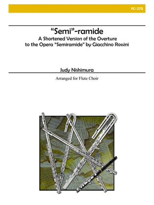Book cover for Semi-ramide for Flute Choir