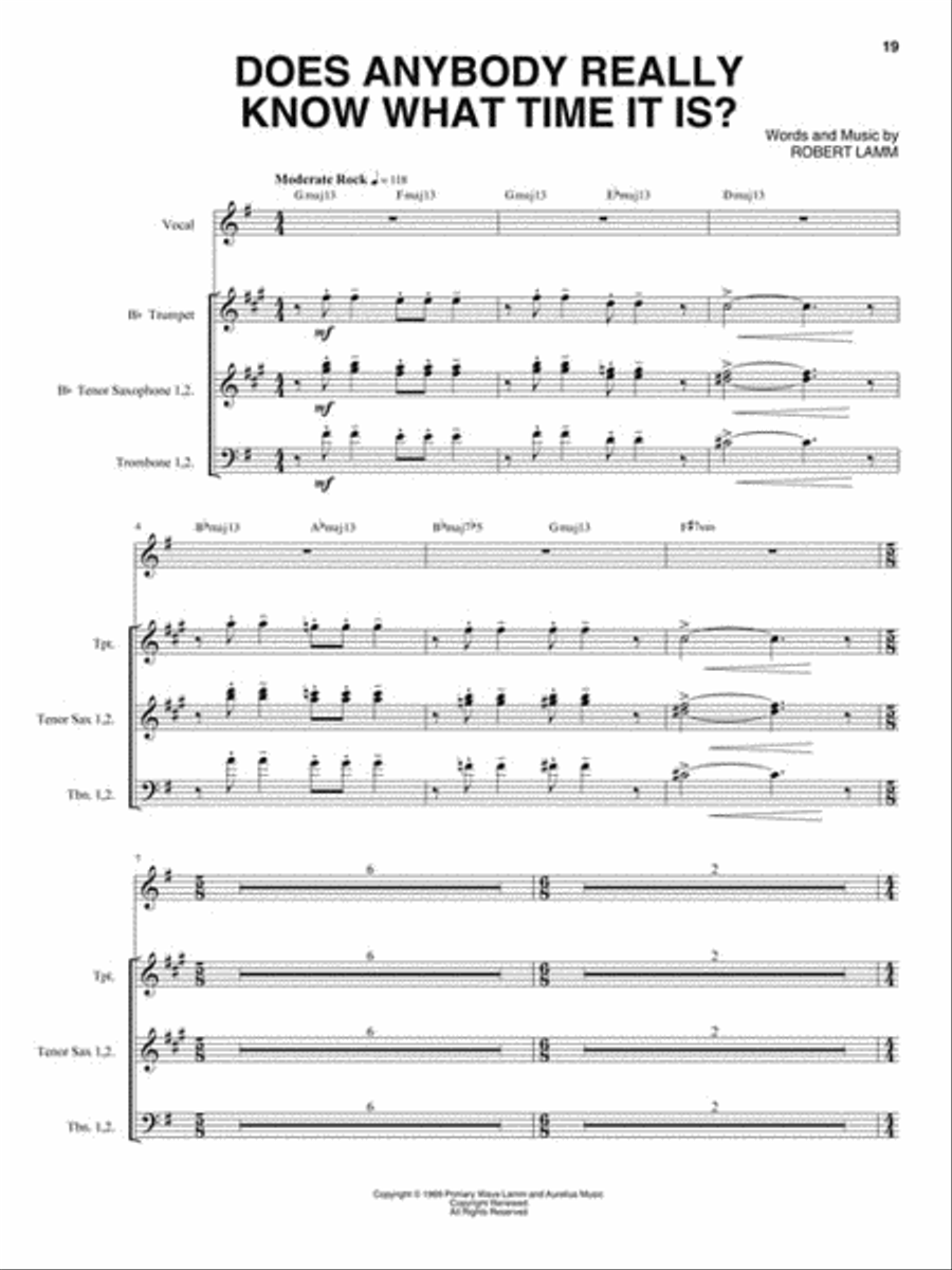Jazz/Rock Horn Section Jazz/Rock Horn Section Saxophone scores gallery preview page 3