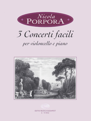 Book cover for 3 Concerti Facili