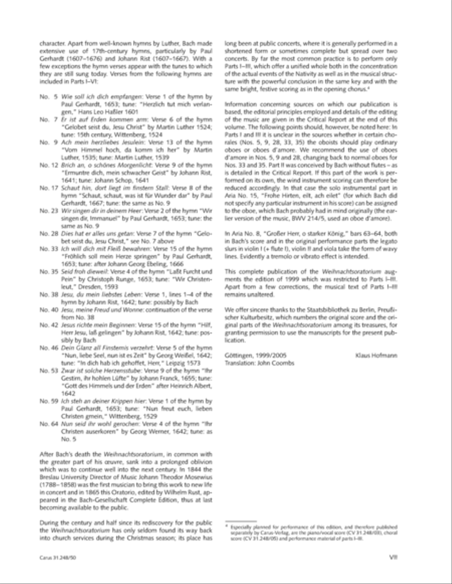 Christmas Oratorio Christmas Oratorio SSATB scores gallery preview page 8