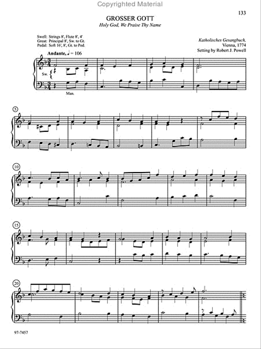 Hymn Prelude Library: Lutheran Service Book, Vol. 4 (FG) Organ scores gallery preview page 13