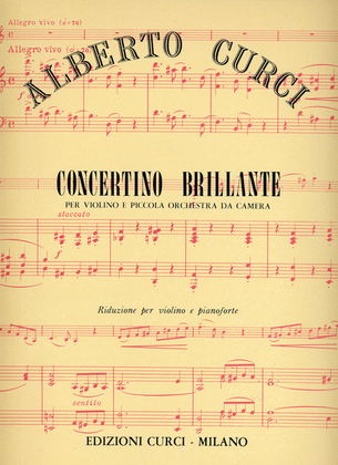 Book cover for Concertino brillante