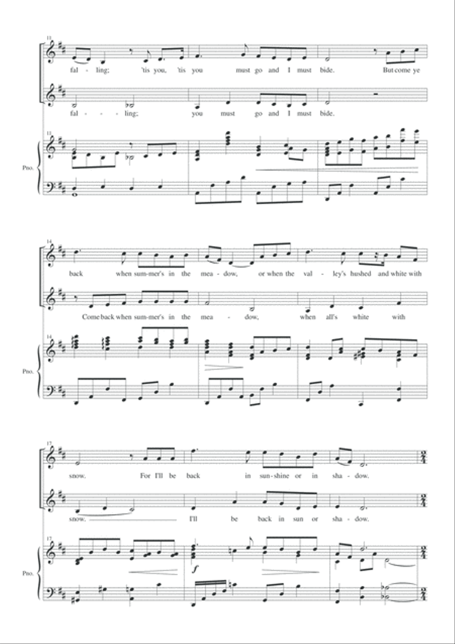The Londonderry Air The Londonderry Air SA scores gallery preview page 3