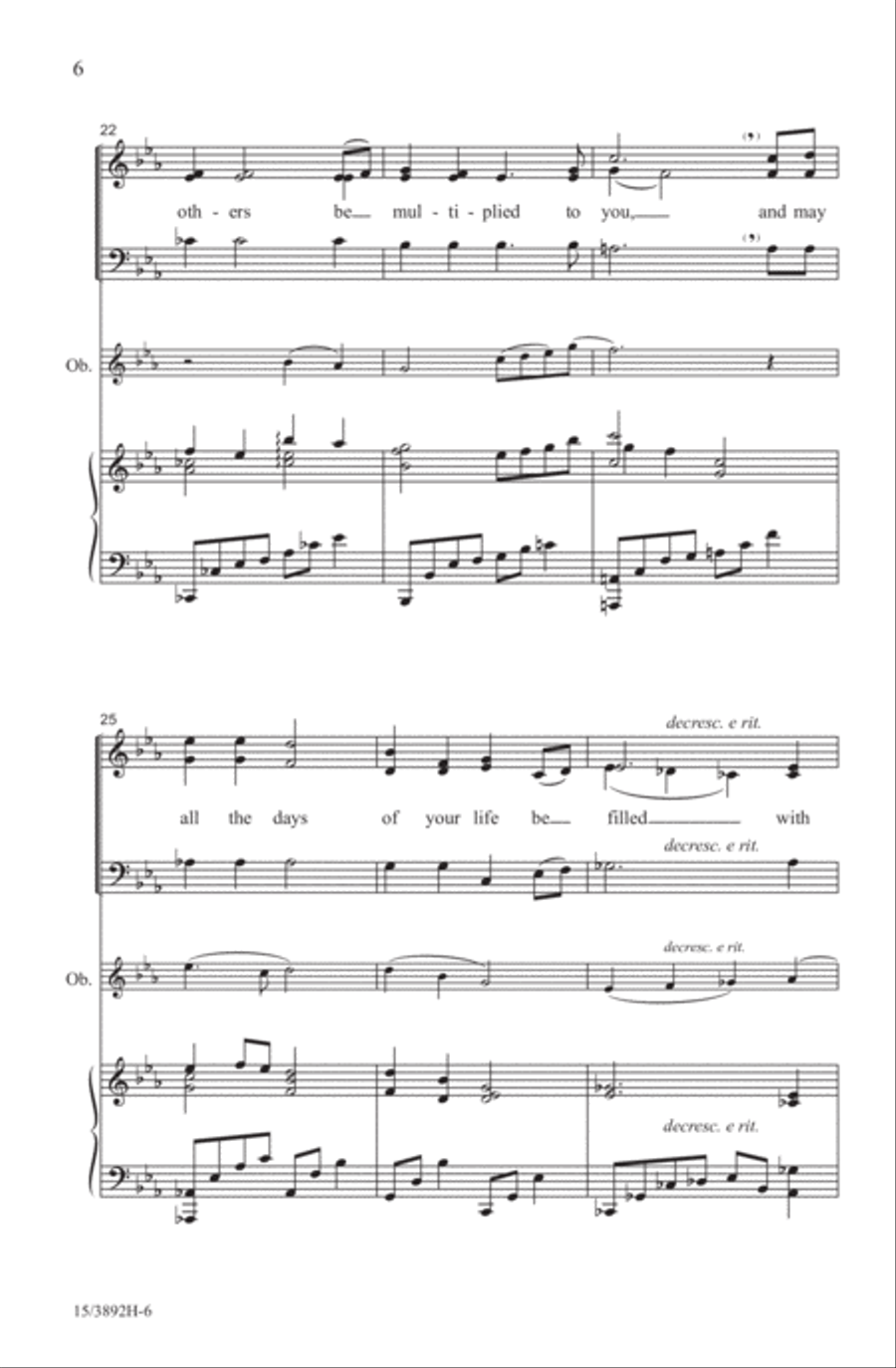 May the Road Rise to Meet You 3-Part scores gallery preview page 6