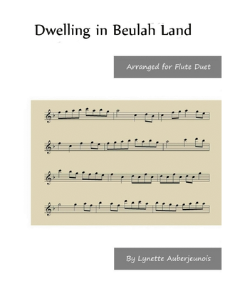 Book cover for Dwelling in Beulah Land - Flute Duet
