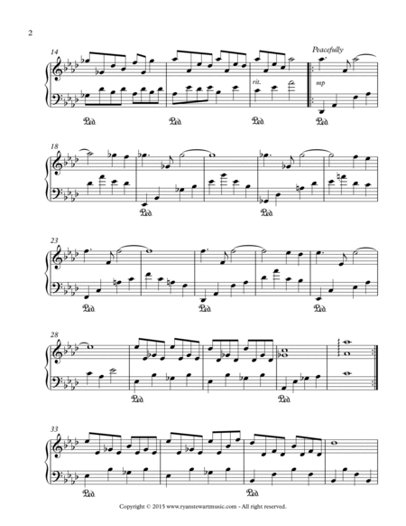 One Step Closer (Solo Piano) Piano Solo - Digital Sheet Music