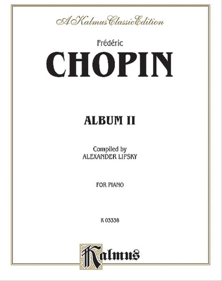 Album Album Piano Solo scores gallery preview page 1