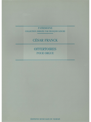 Book cover for Offertoires (organ)
