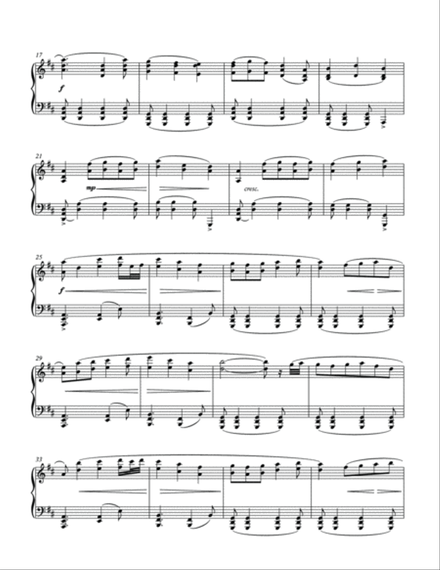 Spring (It's A Big World Outside) (Stardew Valley Piano Collections) Piano Solo scores gallery preview page 3