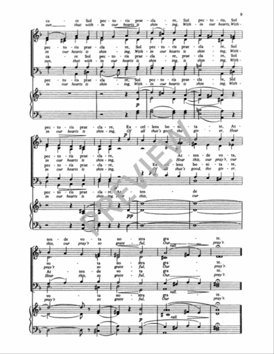 Sacred Songs Sacred Songs Divisi scores gallery preview page 10